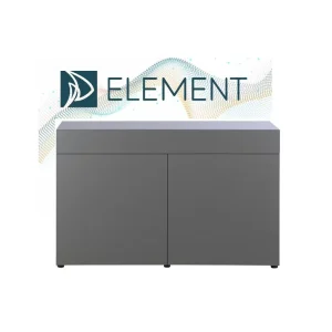 ELEMENT Akvastabil, Møbel, 144 Liter, Grå