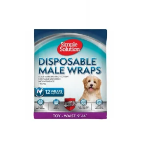 ENGANGSBLEIER Simple Solution, Hannhund, 12 stk., XS