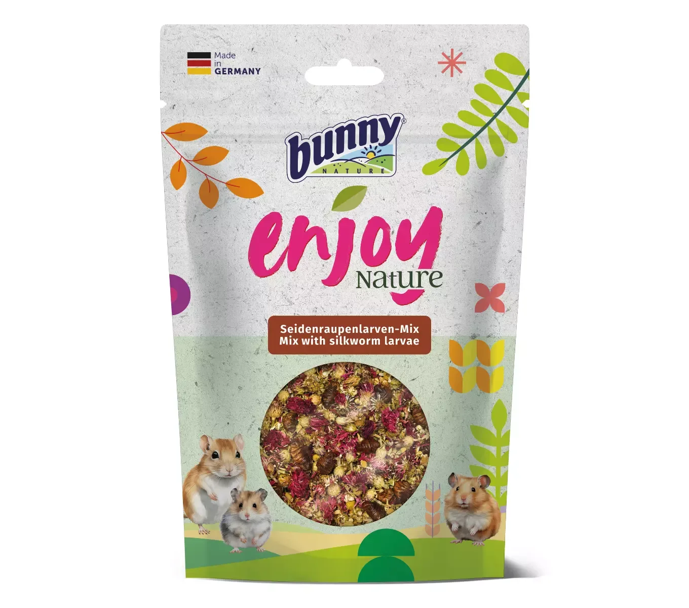 EnjoyNature Mix with silkworm larvae 40 g (7)