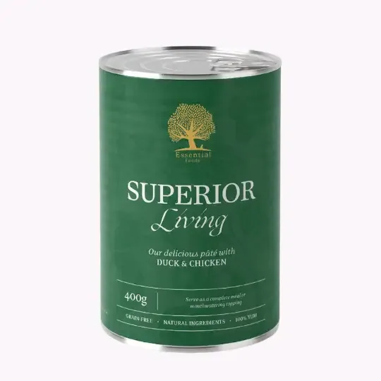 Essential foods – Superior living – Våtfor 400g