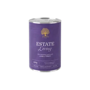Estate Living Pâté 400g – Kornfritt våtfôr med lam og kalkun for voksne hunder