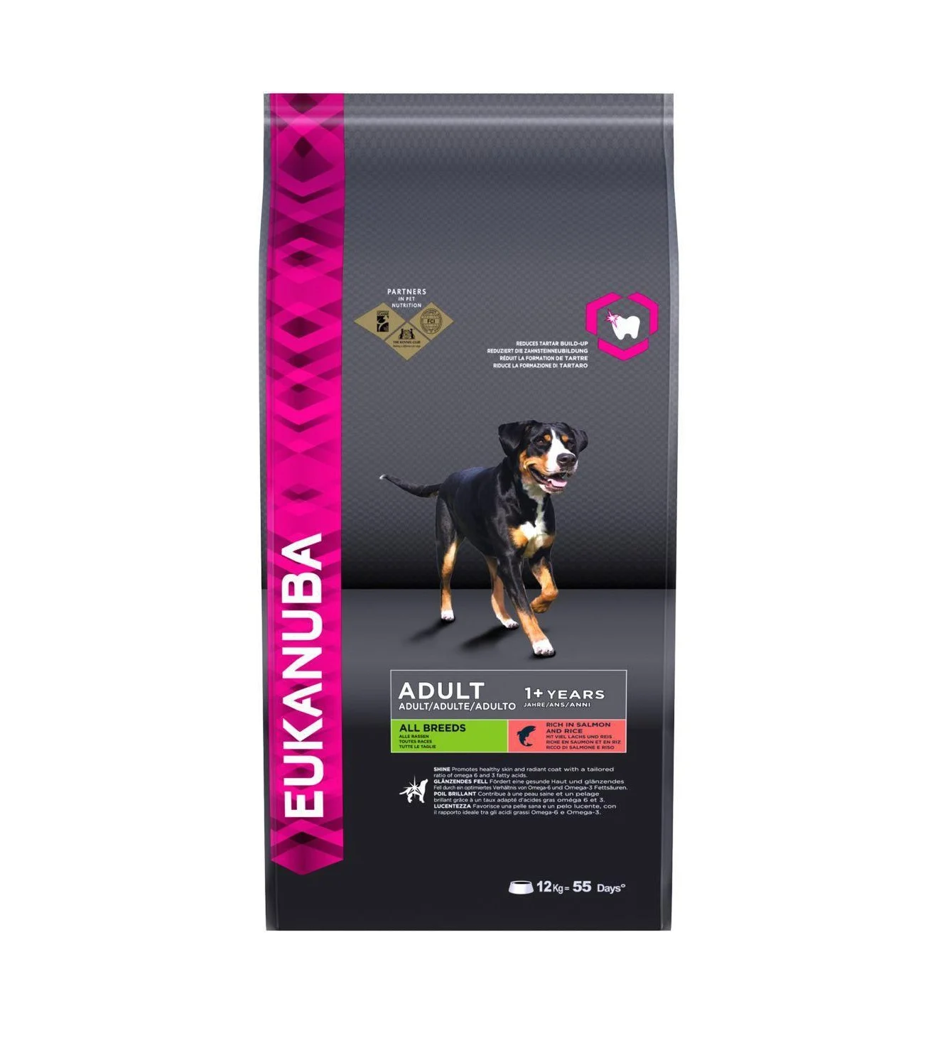 Euk Adult Large Salmon & Barley 12 kg