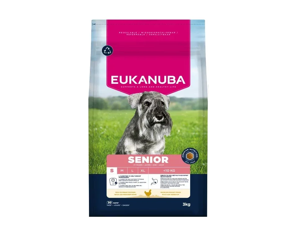 Euk Caring Senior Small Breed Chicken 3 kg