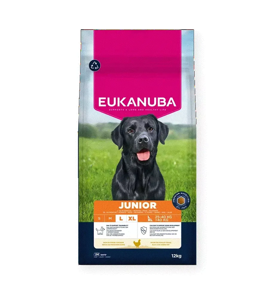 EUK Developing Junior, Large Breed, 15kg.