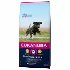 Euk Junior Large Breed Chicken 12Kg