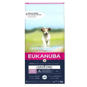 Euk Puppy & Junior Small/Medium Grainfree Ocean Fish 12Kg