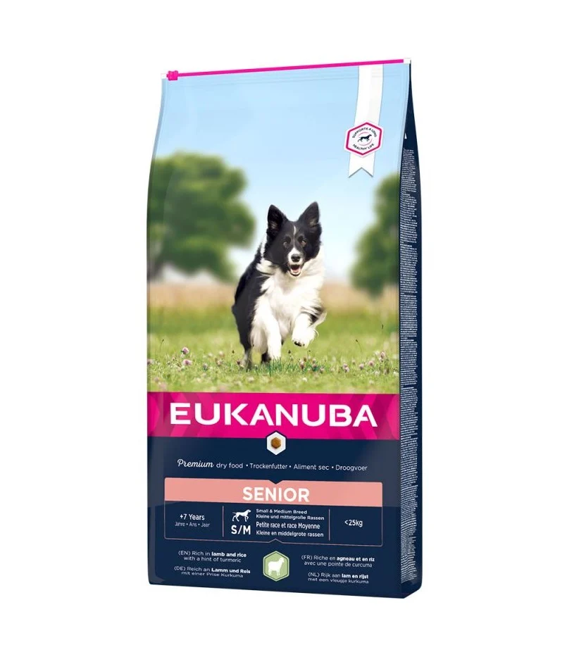 Euk Senior Small & Medium Lamb & Rice 2,5 kg