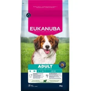Eukanuba Premium Nutrition Adult Small & Medium Breed Lam & Ris