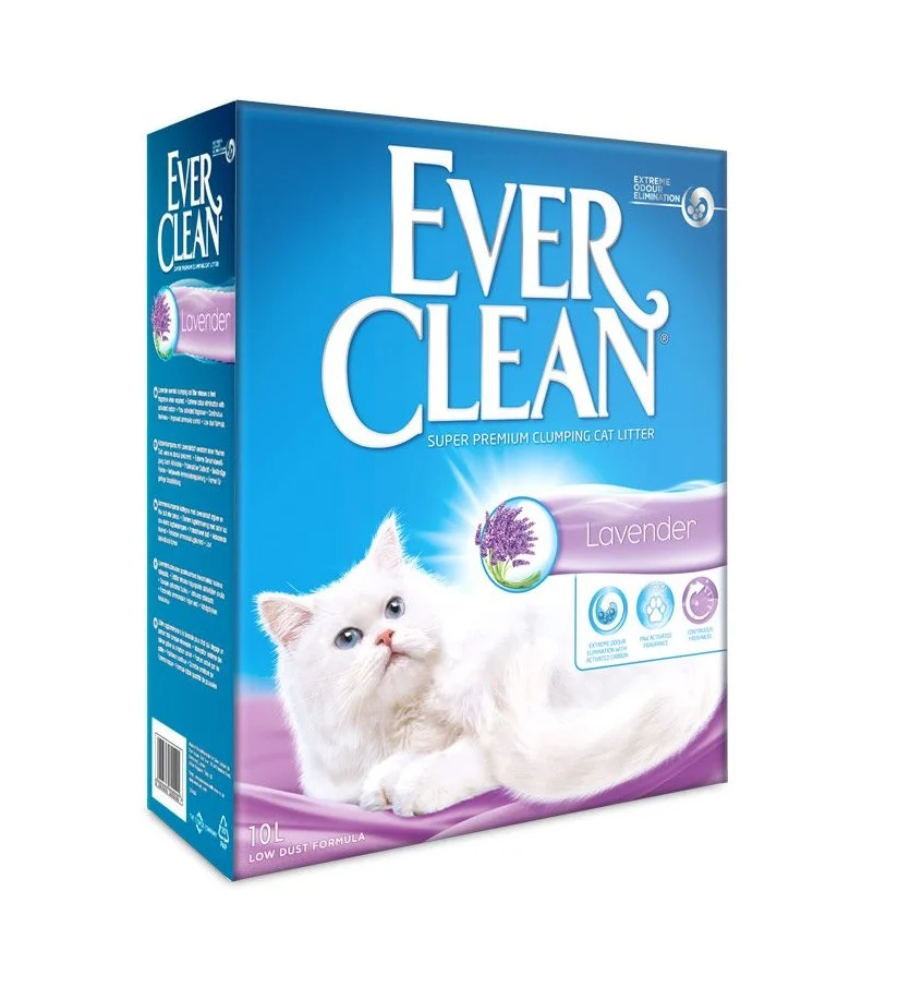 EVER CLEAN 10L. (Lilla), Lavendel
