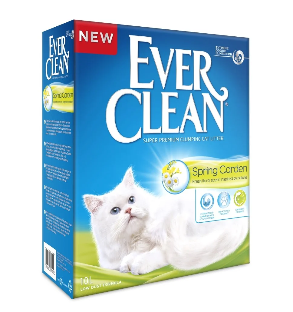 EVER CLEAN 10L. (Lys grønn), Spring Garden