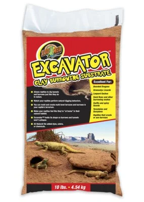 EXCAVATOR CLAY ZooMed, 4.5kg.