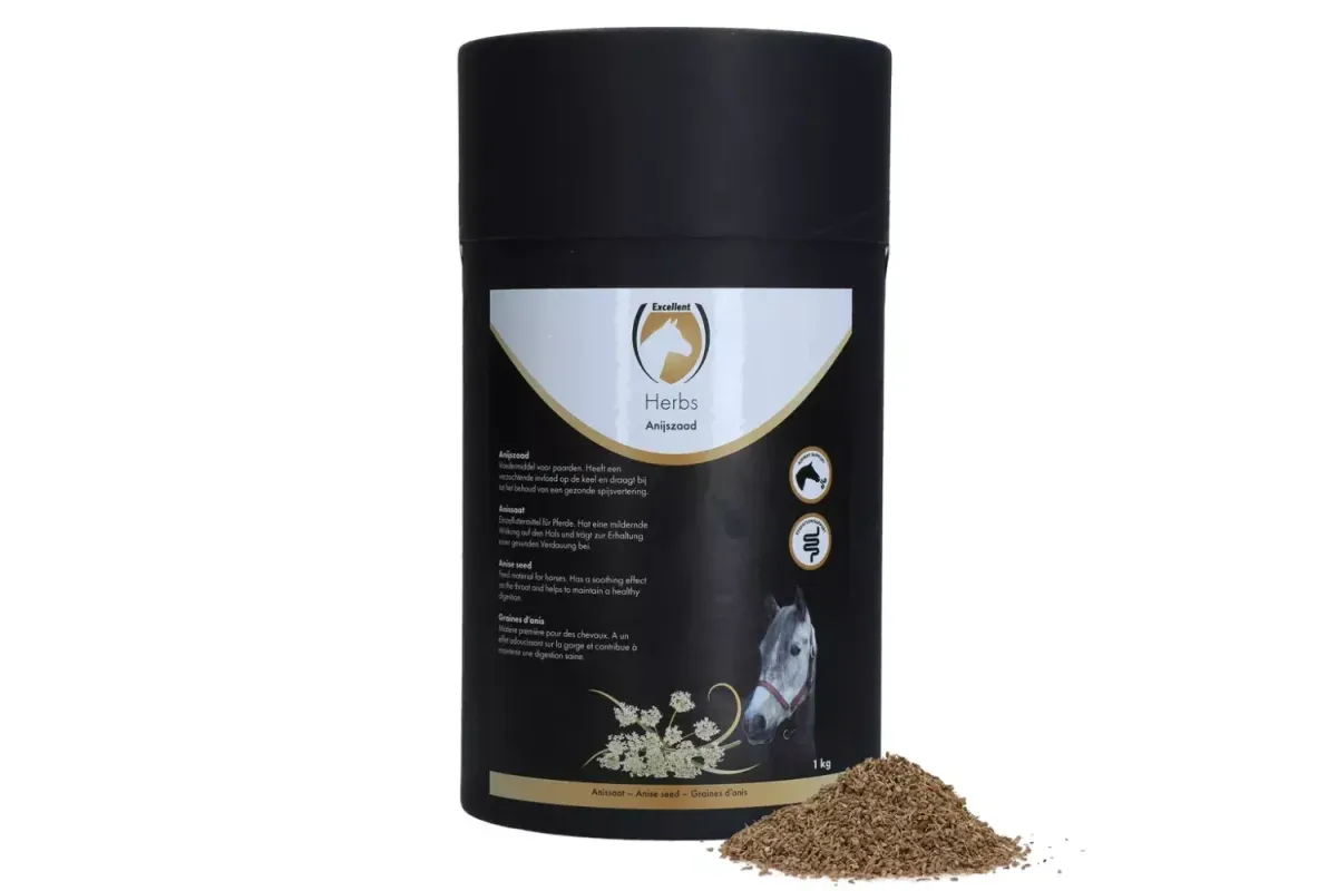 Excellent Herbs Anisfrø 1 kg – Naturlig støtte for luftveier og fordøyelse