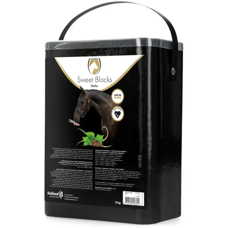 Excellent Horse Sweet Blocks Herbs