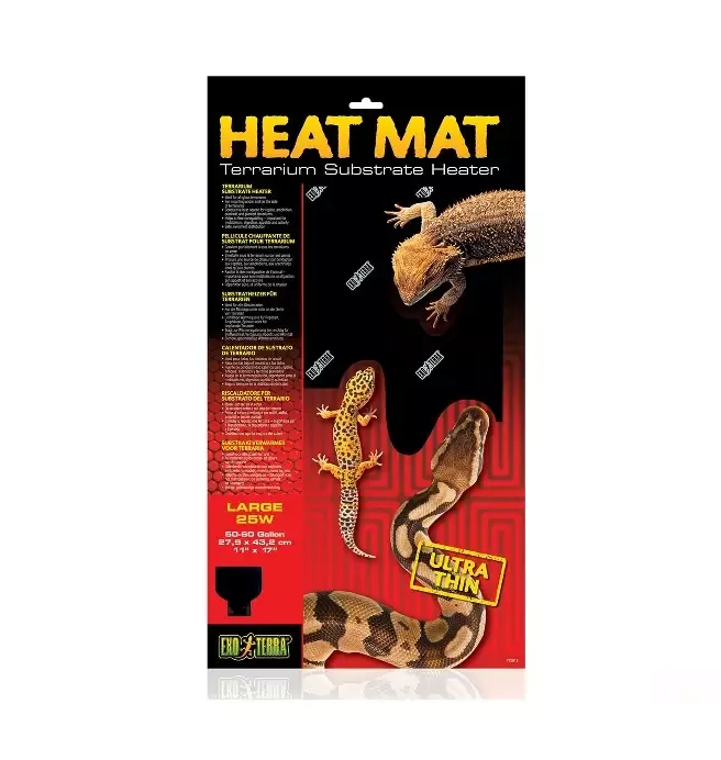 Exo Terra, Heat Mat, 25W, 27.9×43.2cm. Selvregulerende varmematte