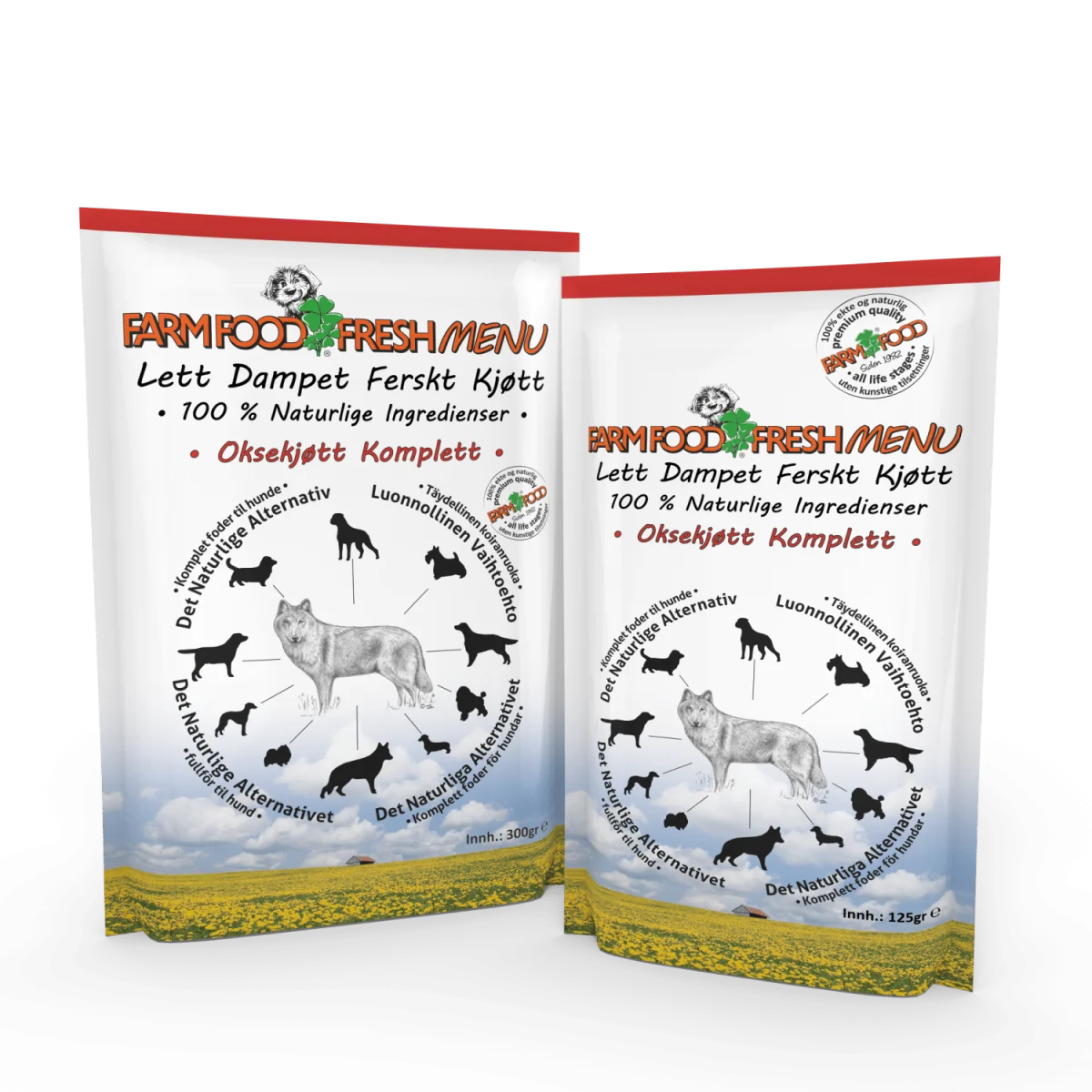 Farm Food Fresh Menu Beef Complete