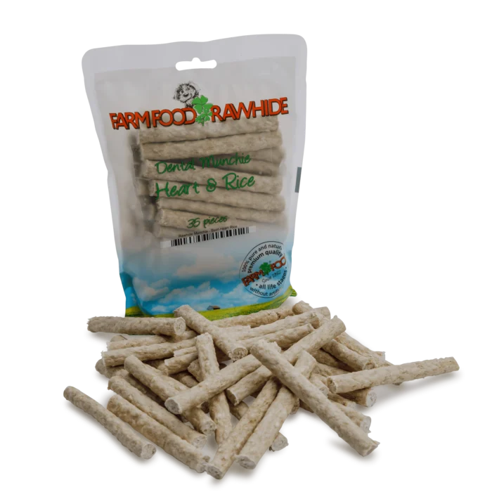 Farm Food Rawhide Dental Munchie Hjerte & Ris - Image 2