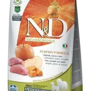 Farmina Dog N&D Pumpkin Boar & Apple Adult Medium/Maxi 12 kg