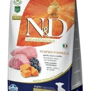 Farmina Dog N&D Pumpkin Lamb & Blueberry Puppy Mini 2,5 kg