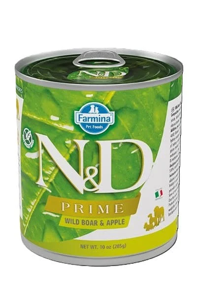 Farmina N&D Dog Prime Wild Boar & Apple 285g