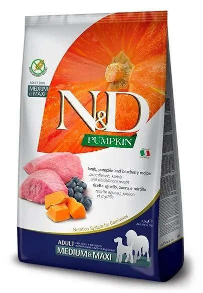 Farmina N&D Dog Pumpkin Wild Boar & Apple Adult Medium & Maxi 12kg