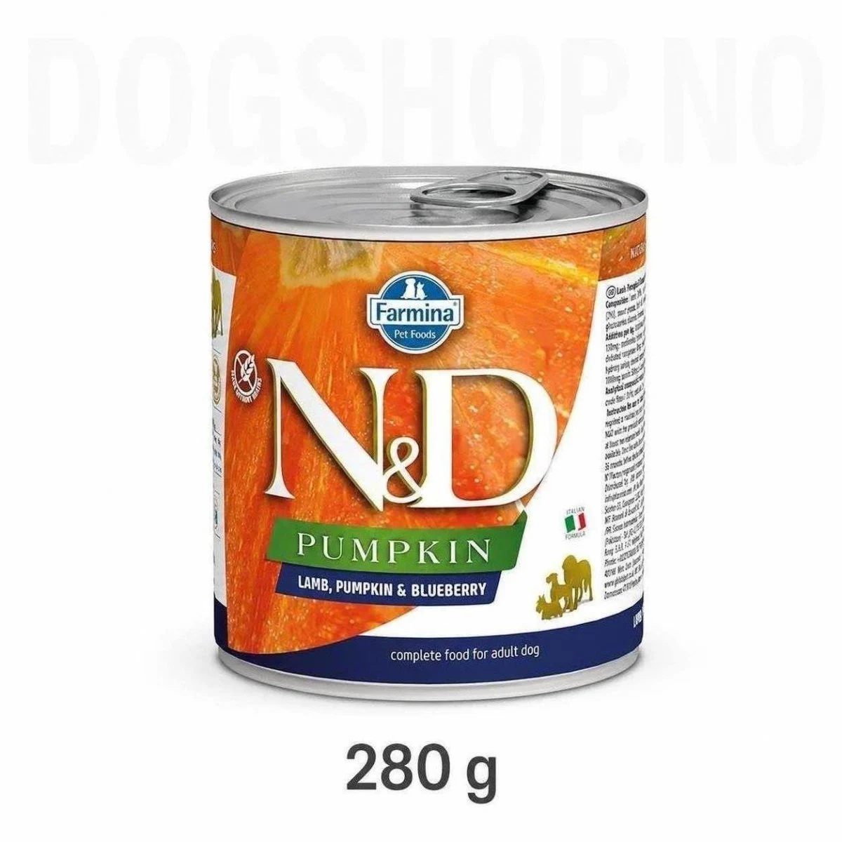 Farmina N&D Pumpkin Lamb & Blueberry 280gr - Image 2