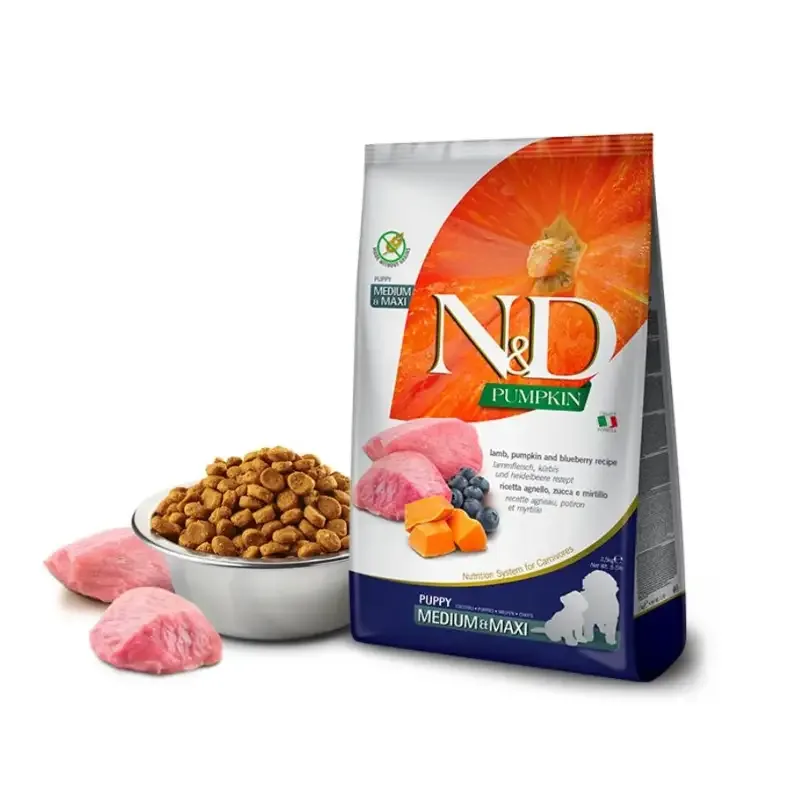 Farmina N&D Pumpkin Lamb & Blueberry Puppy Medium/Maxi