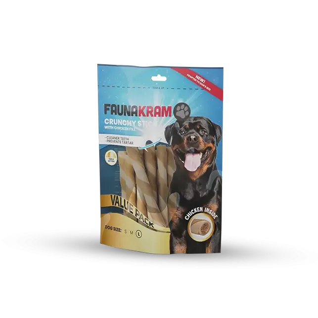 Faunakram – Dentaltygg Kylling (300 g)