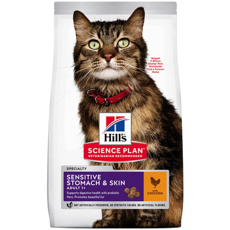 Feline Adult Sensitive Stomach & Skin Chicken - Dry Cat Food
