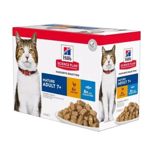 Feline Mature Chicken & Ocean Fish V氓tf么r 12x85g