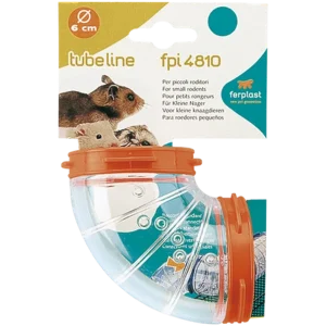Ferplast Hamsterrør Bend Transparent 6 cm
