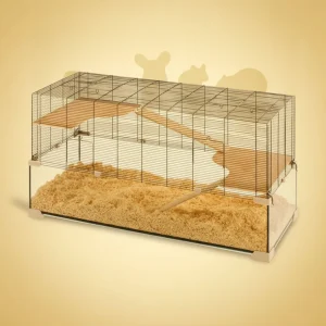 Ferplast Karat – hamster- og musebur med glassbunn