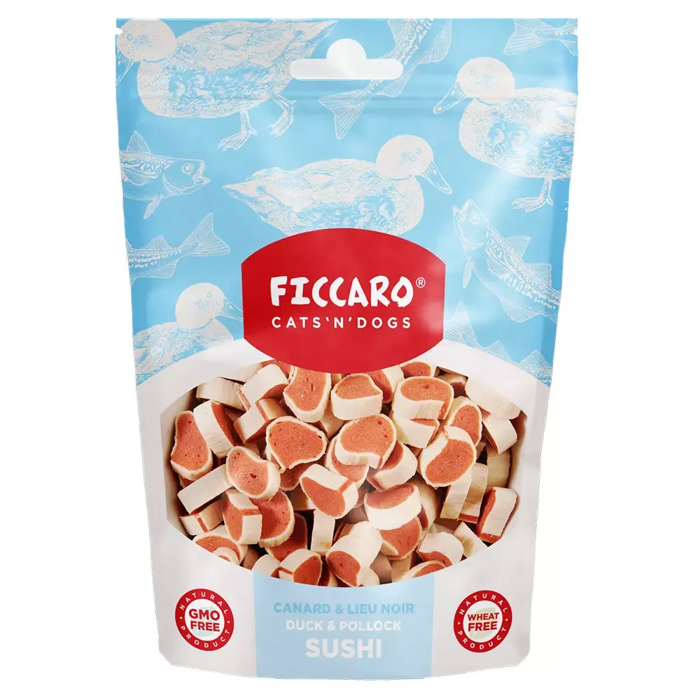 FICCARO – And & Alaska Torsk Sushi 100g (10)