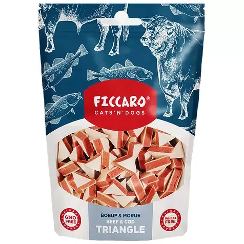 FICCARO – Biff & Torsk Triangle 100g (10)