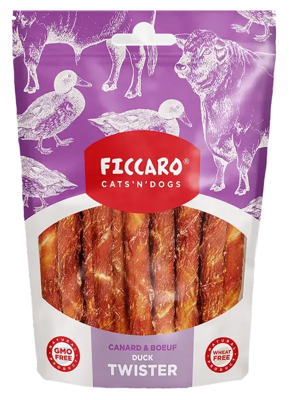 Ficcaro – Duck twister, 100g