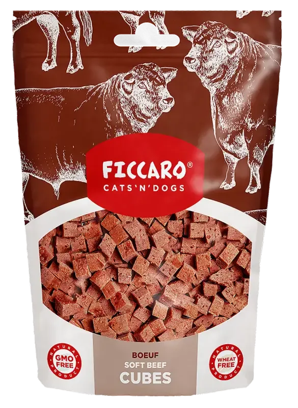 Ficcaro – Myke biter av storfekjøtt, 100g