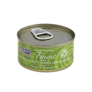 Fish4Cats Våtfôr tunfisk og musling 70g