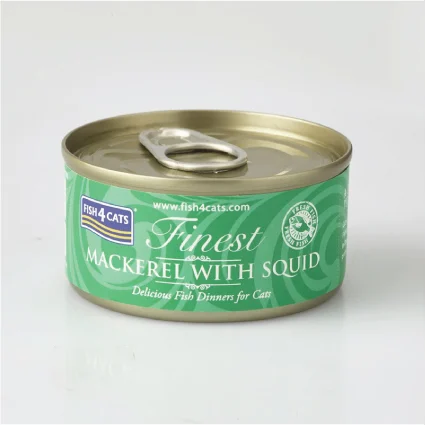 Fish4Cats Wet Mackerel Squid 70 G - Image 2
