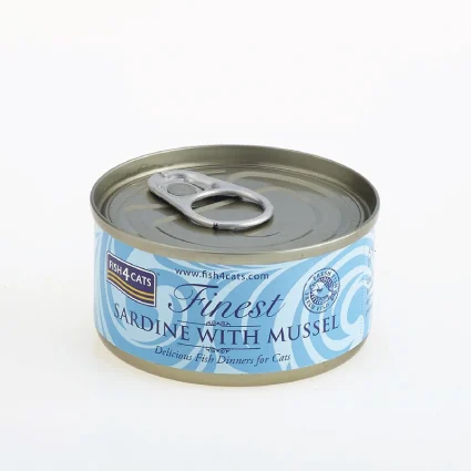 Fish4Cats Wet Sardine Mussel 70 G - Image 2