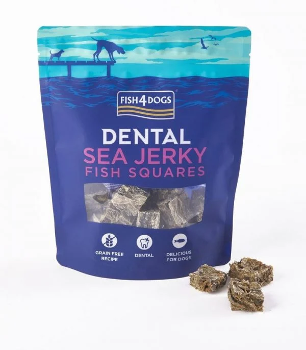 Fish4Dogs Jerkey Fish Squares 575g