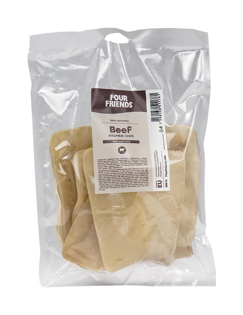 FourFriends Beef Rawhide Chips 200gr - Image 2