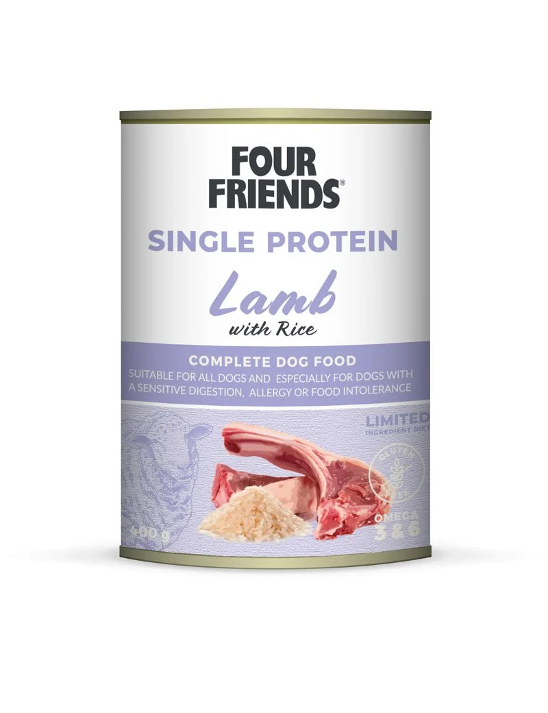 FourFriends Single Protein Lamb & Rice 400gr - Image 2