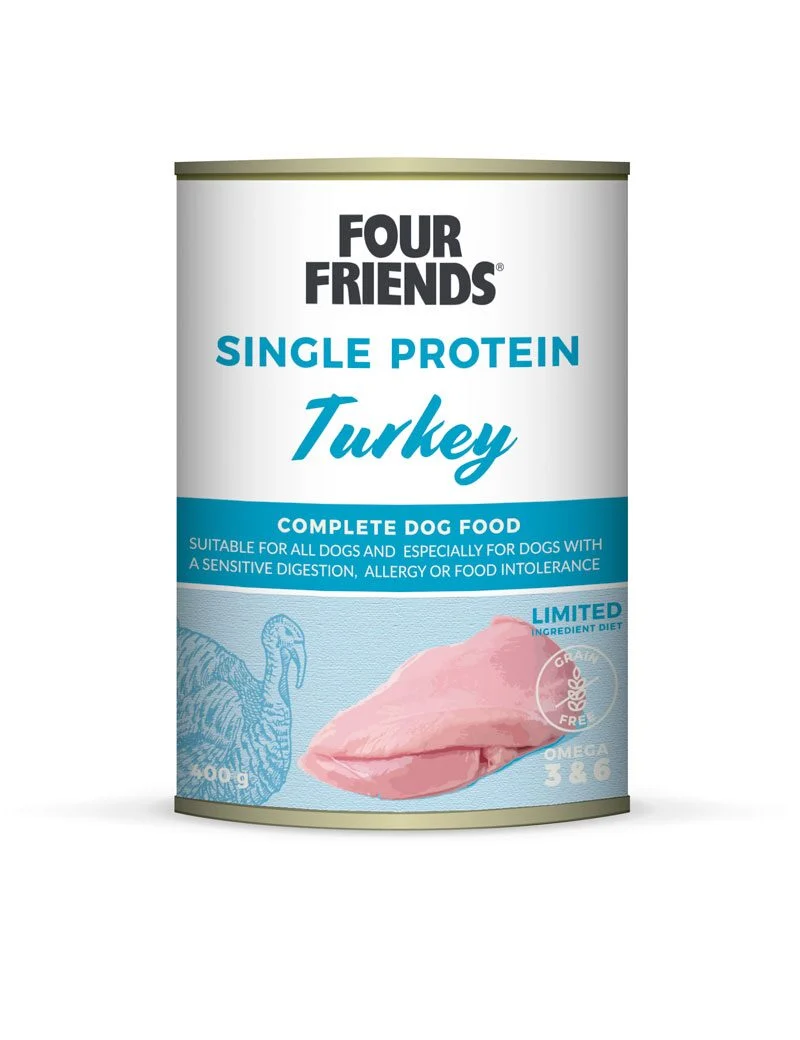 FourFriends Single Protein Turkey 400gr