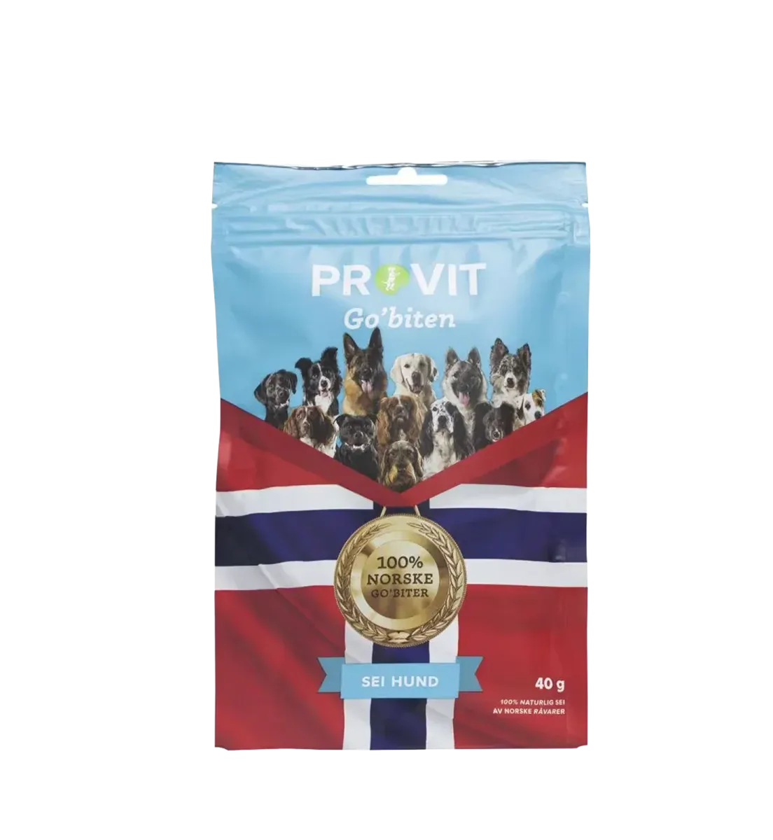 Frysetørket Sei 40 g