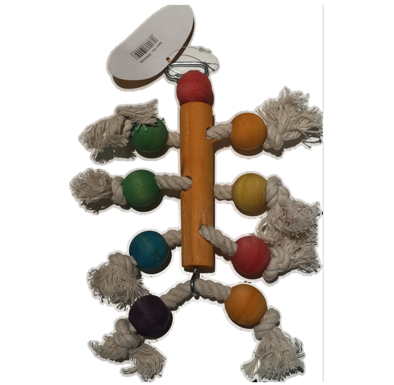 Fugleleke Pinne Med Tau Og Trekuler 30cm - Image 2