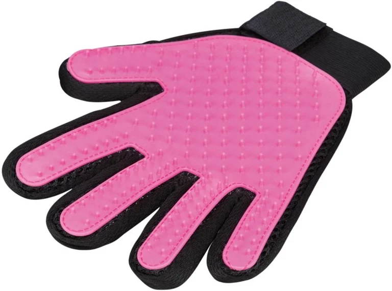 Fur Care Glove, 16 × 24 Cm, Pink/Sort - Image 2