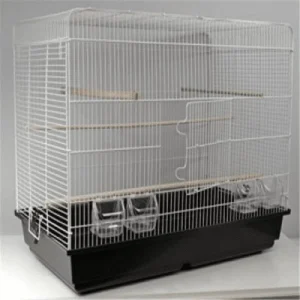 Gd undulatbur space vit-svart 120x59x100cm