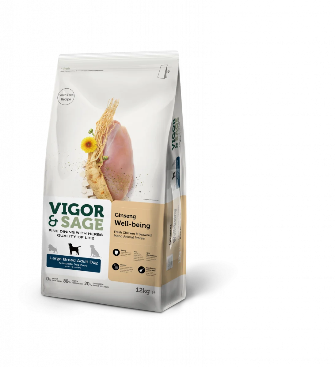 Ginseng Well-Being Large Breed Adult Dog - Image 2