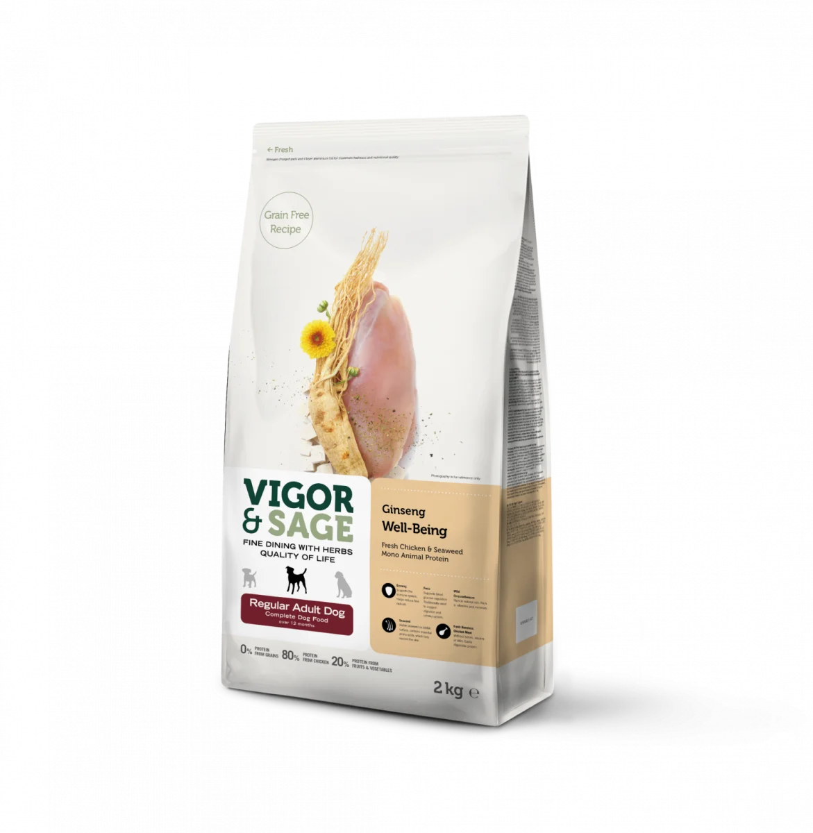 Ginseng Well-Being Regular Adult Dog - Image 2