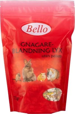 GNAGERBLANDING Bello, ‘Luksus’, u/Pellets, 700g.