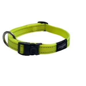 HALSBÅND Rogz, Utility, M, Gul, 16mm. 26-40cm.